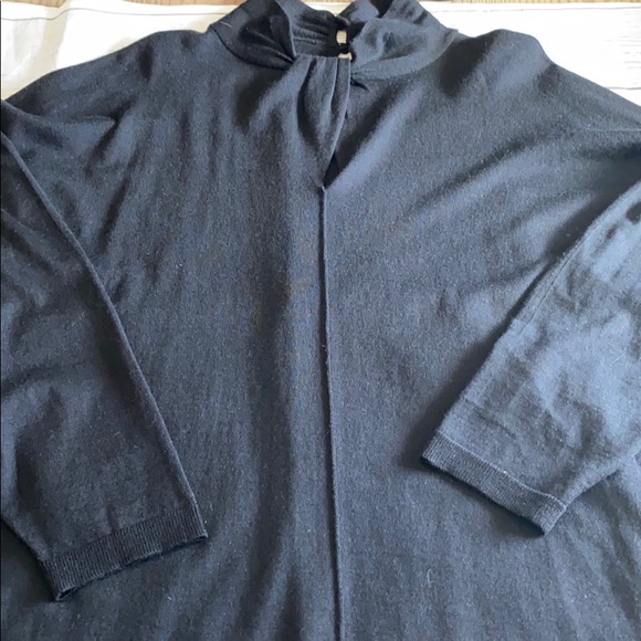 Valentino Women's Tunic Sweater with Lace Trim - Picture 7 of 8